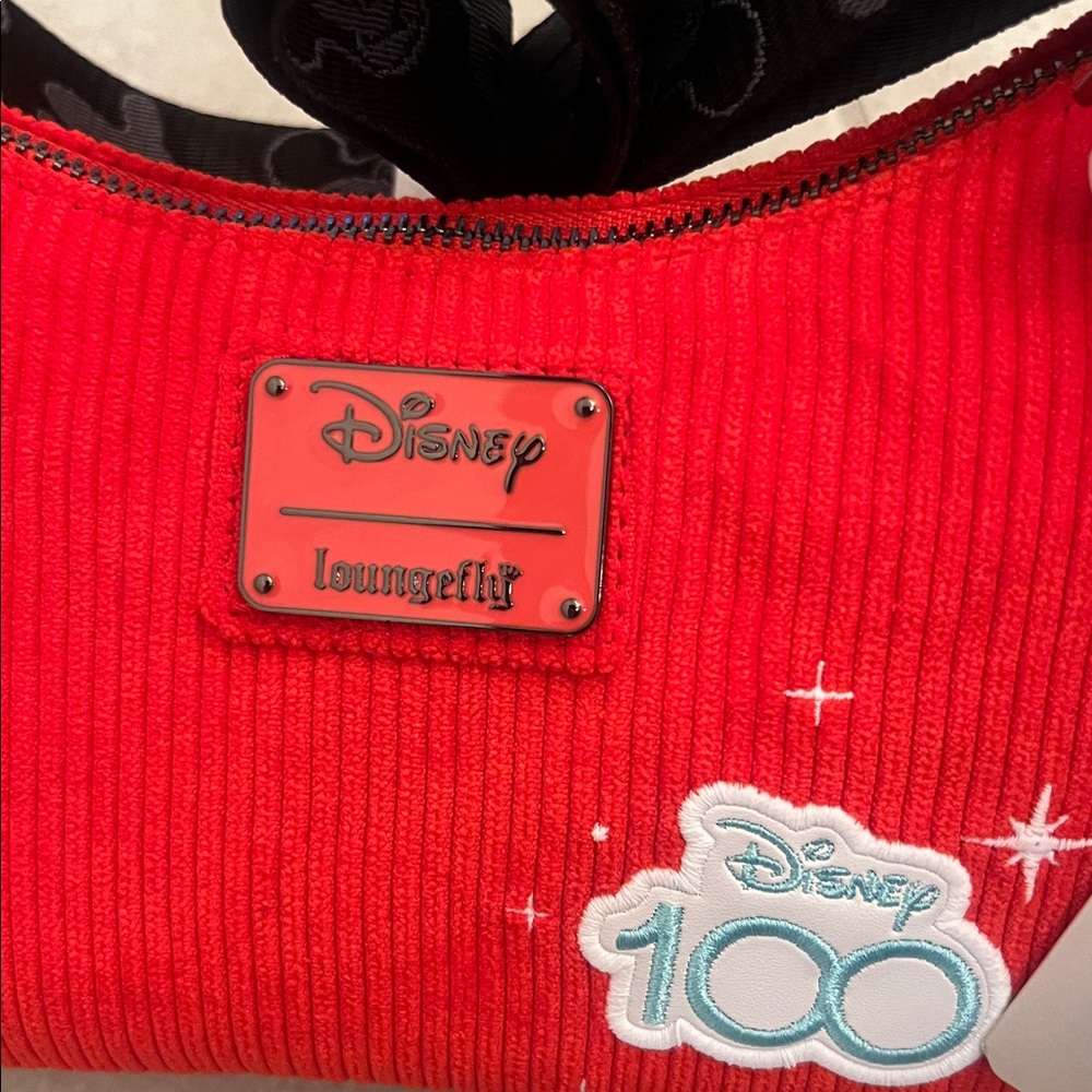 Loungefly Disney 100 Mickey Mouse Hands Crossbody Bag - Picture 7 of 7